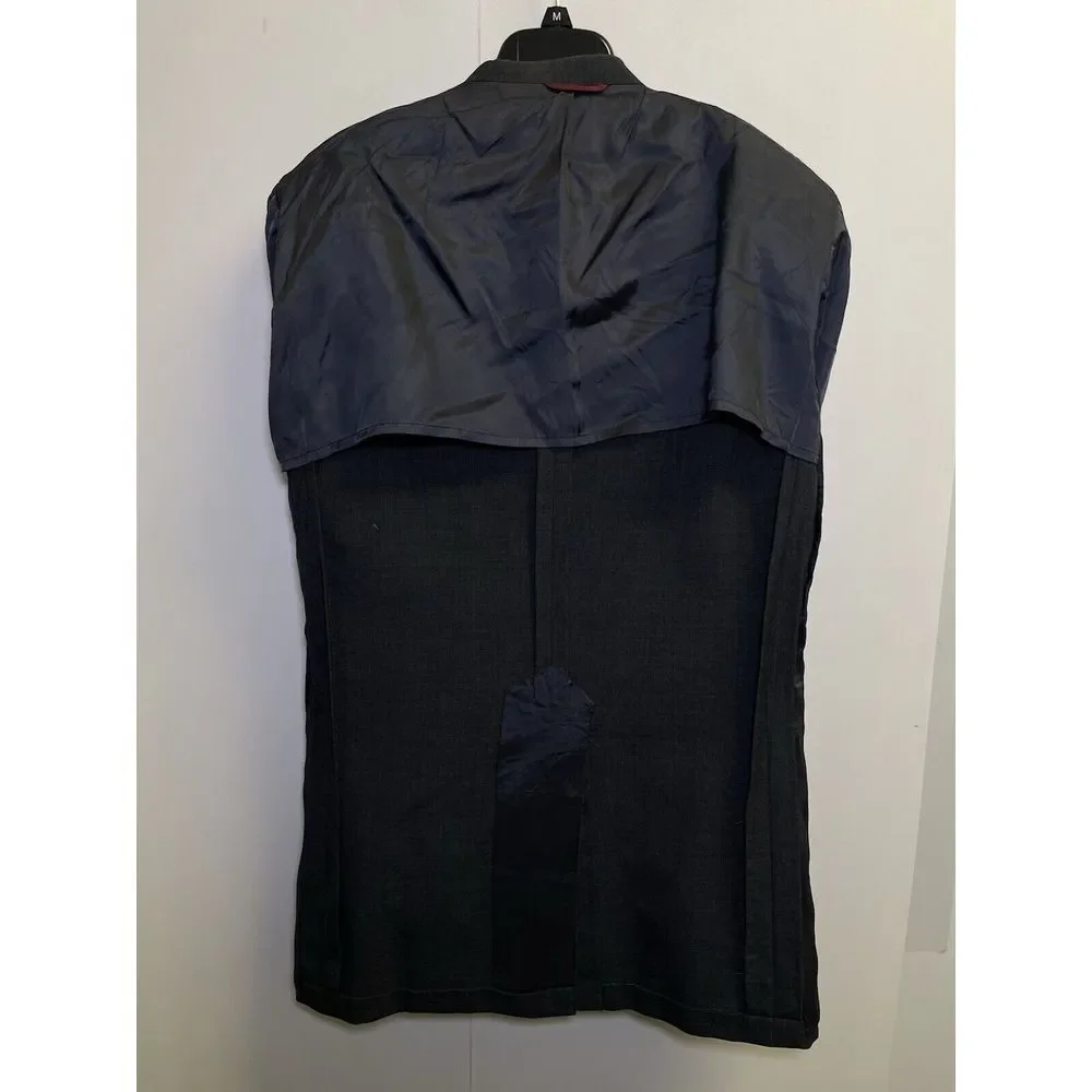 Vintage Hart Schaffner Marx‎ 42L Racquet Club USA MADE Grey Wool Blazer Jacket